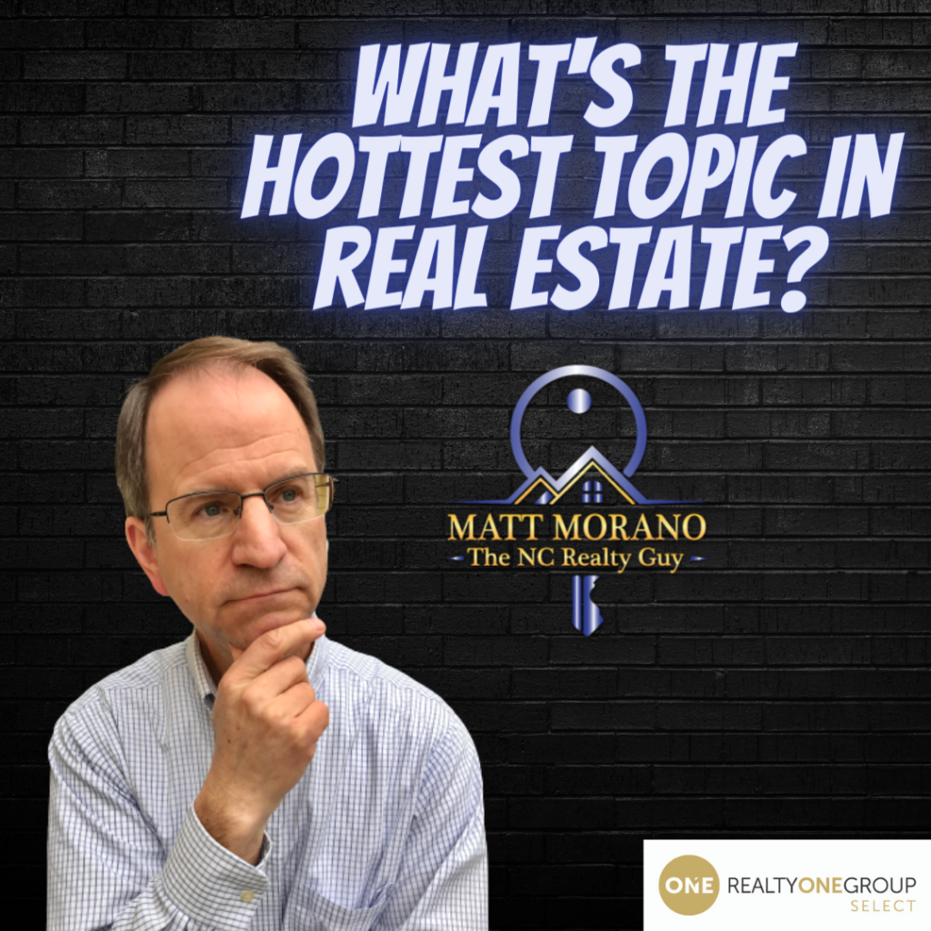 WHAT IS THE HOTTEST TOPIC IN REAL ESTATE New Homes At Lake Norman